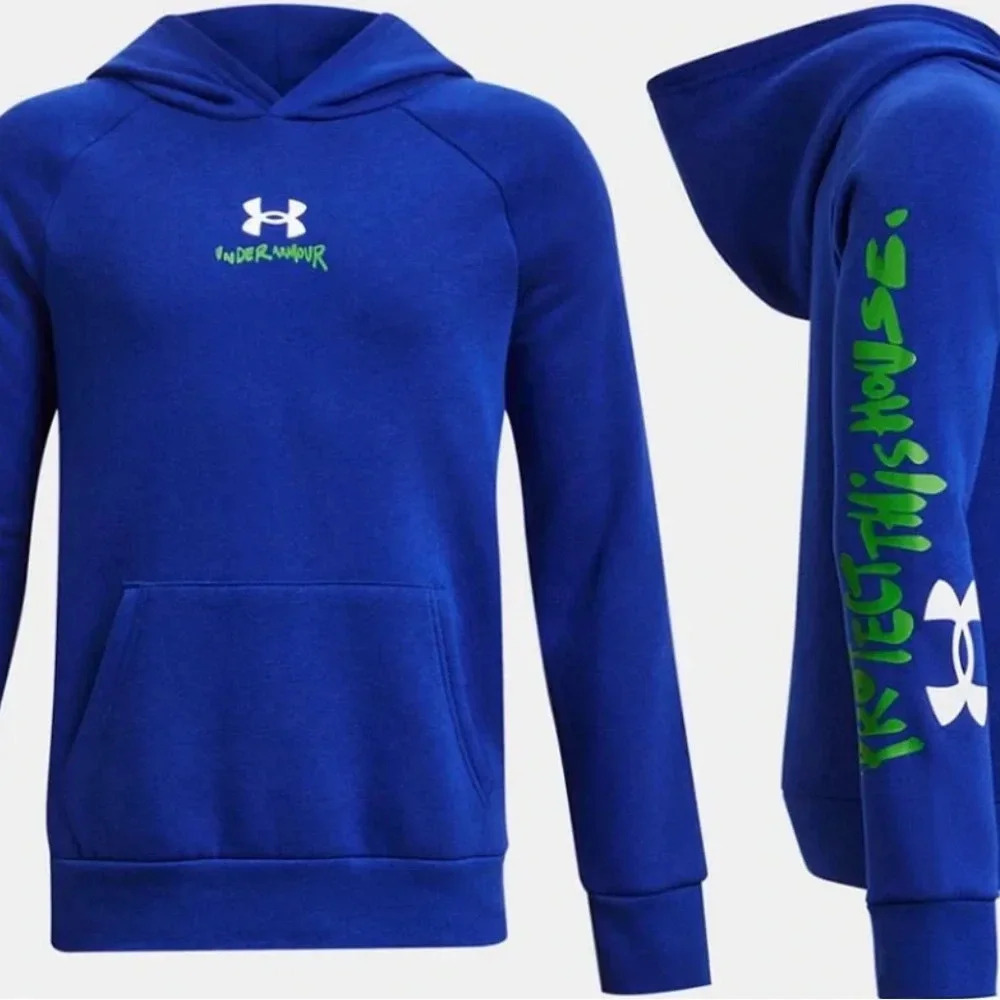 Under Armour Hoodie “Protect This House” Youth Small